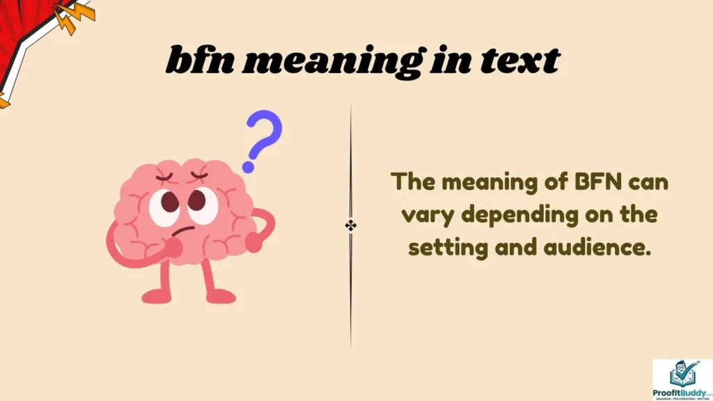 Background of BFN