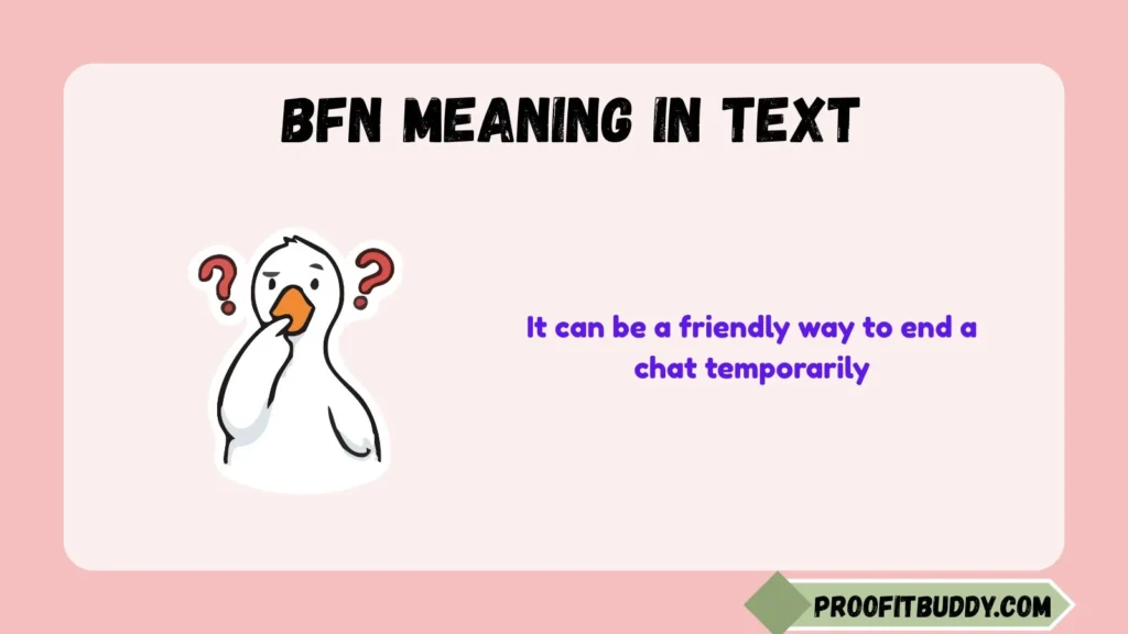BFN Meaning From a Girl