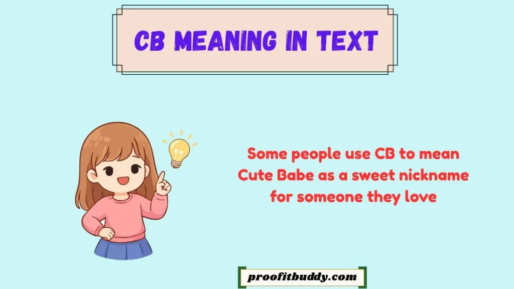 CB Meaning in Love
