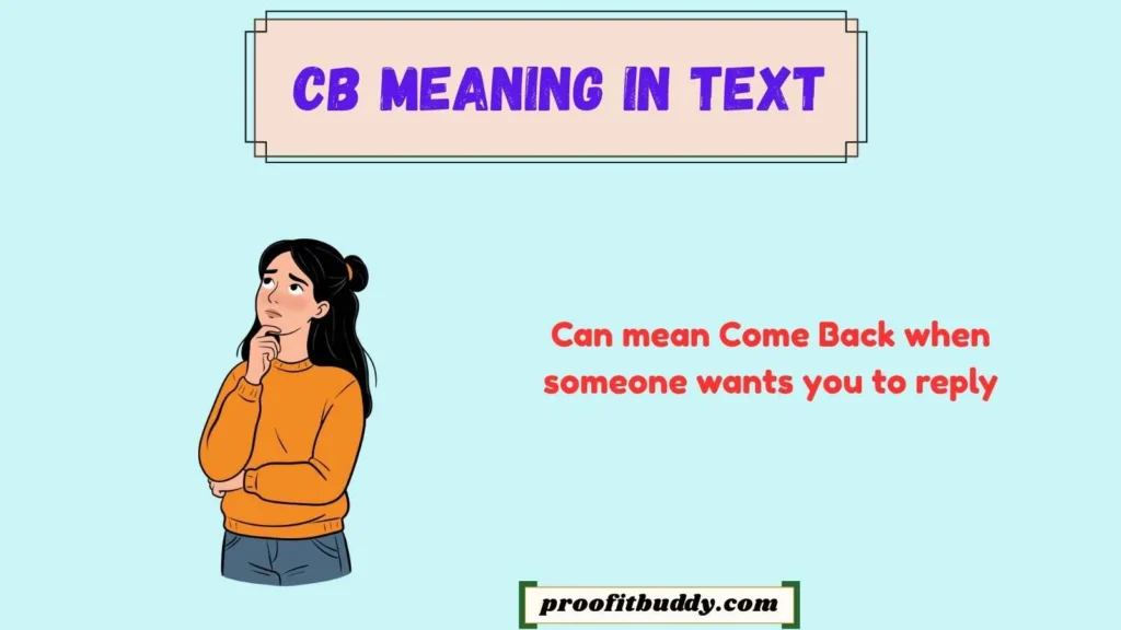 CB Meaning on Snapchat