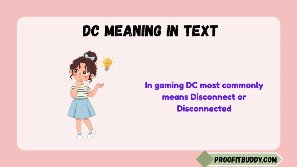 DC Meaning in Gaming