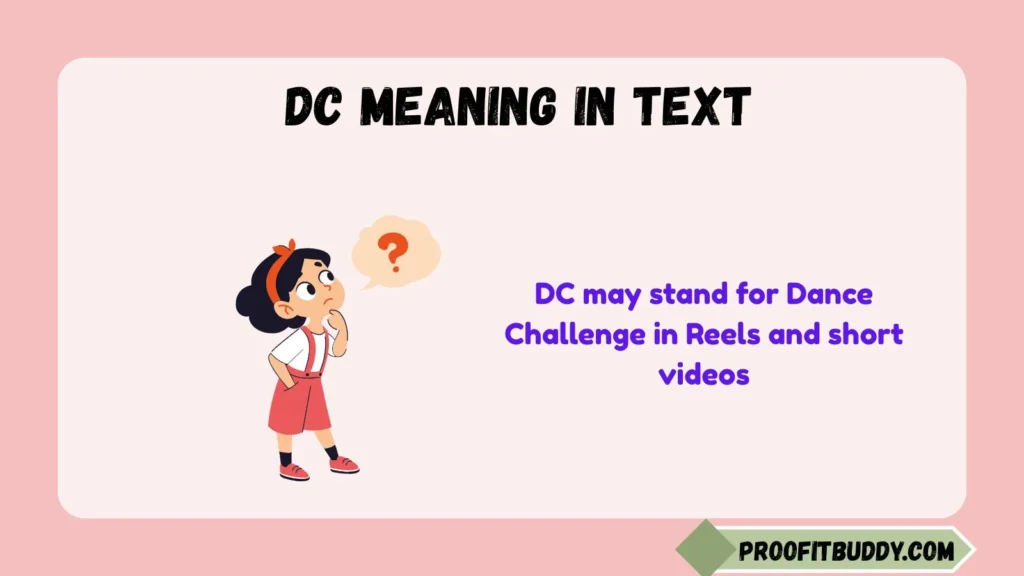 DC Meaning in Instagram