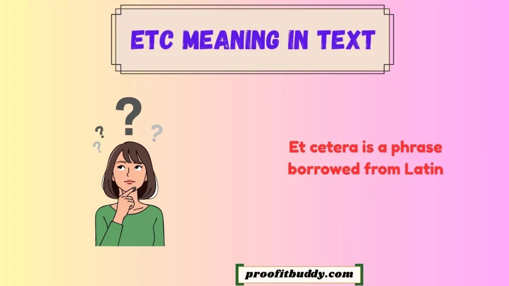 Etc Full Form