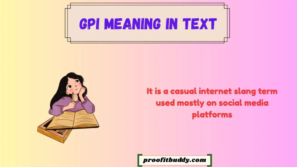 GPI Meaning in English