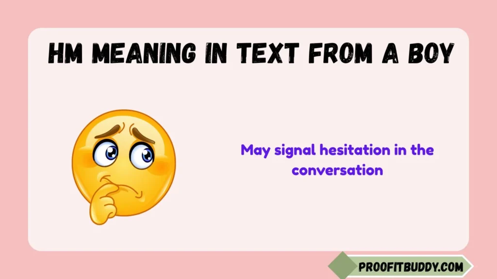 Hm Meaning in Chat