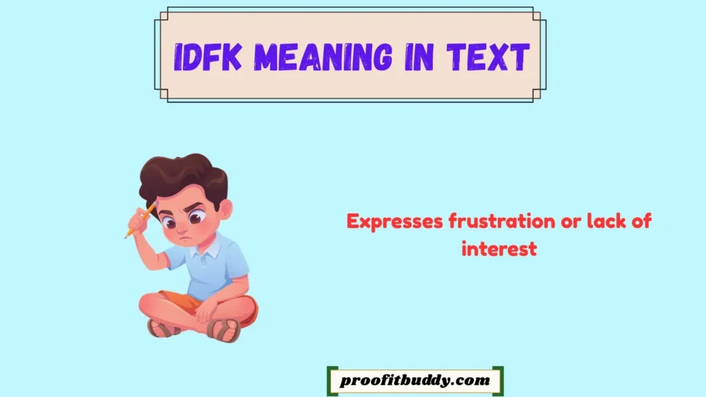 IDFC Meaning in Text