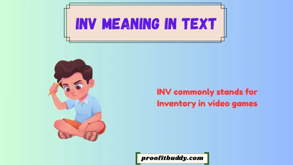 Inv Meaning in Game