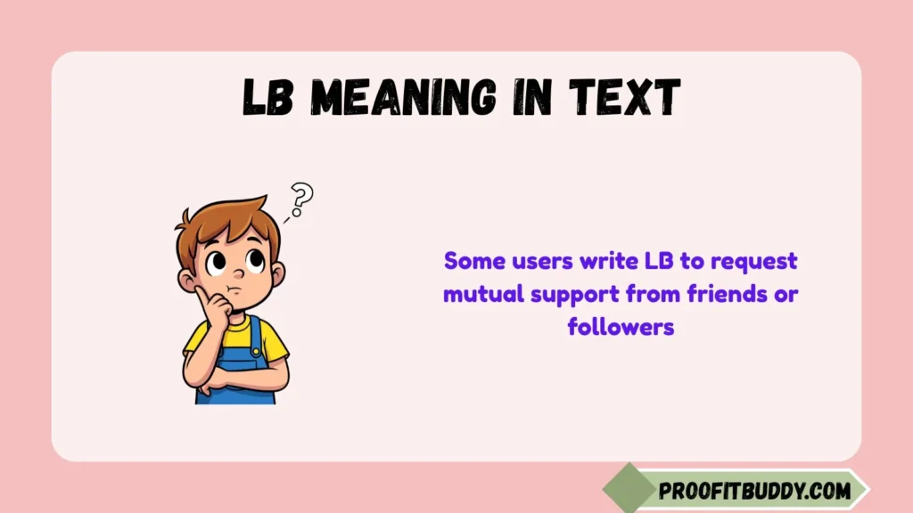 LB Meaning in Instagram