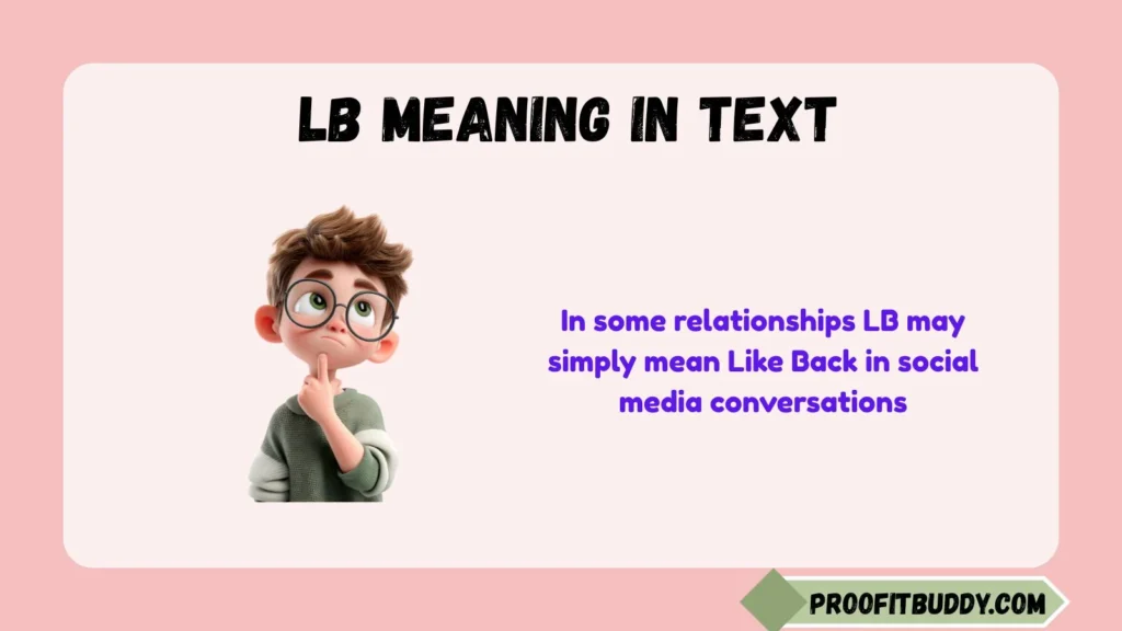 LB Meaning in Relationship