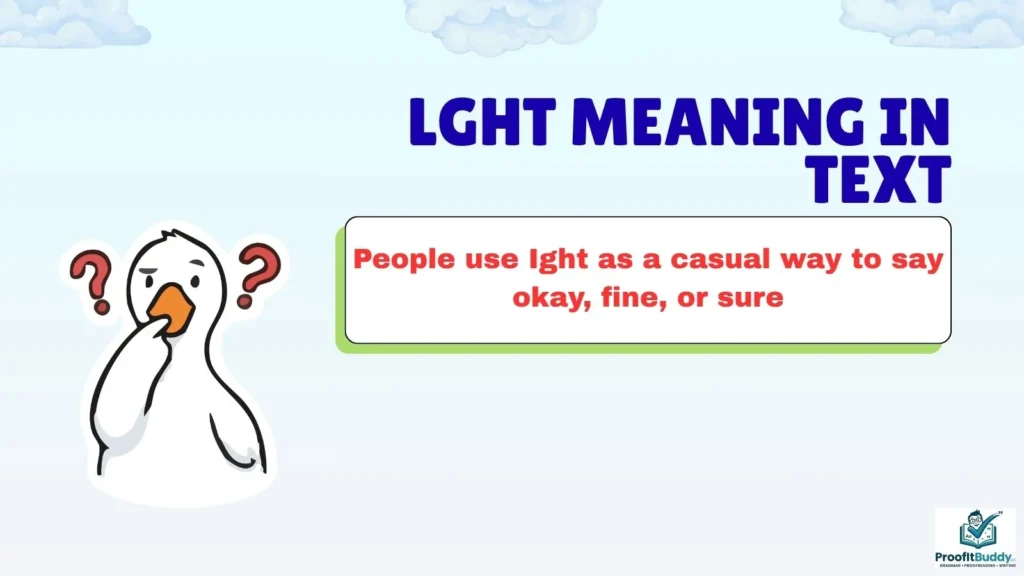 Lght Meaning in TikTok