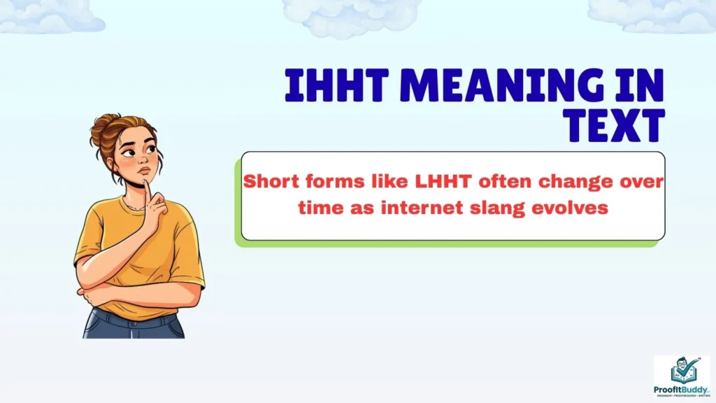 LHHT Meaning in Text