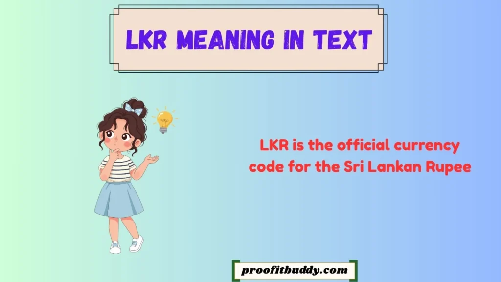 LKR Meaning in Money