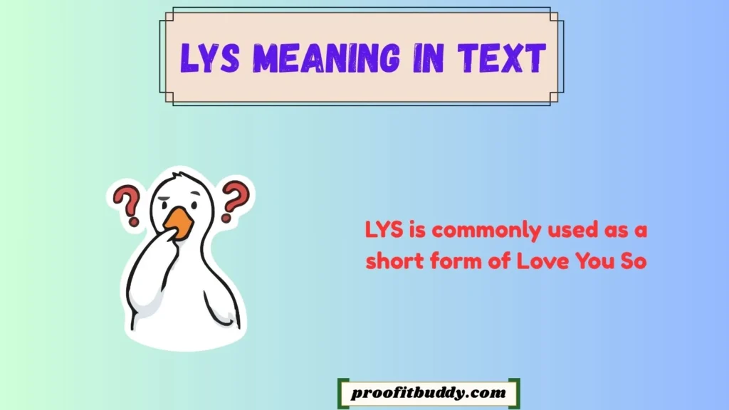 Lys Meaning in English