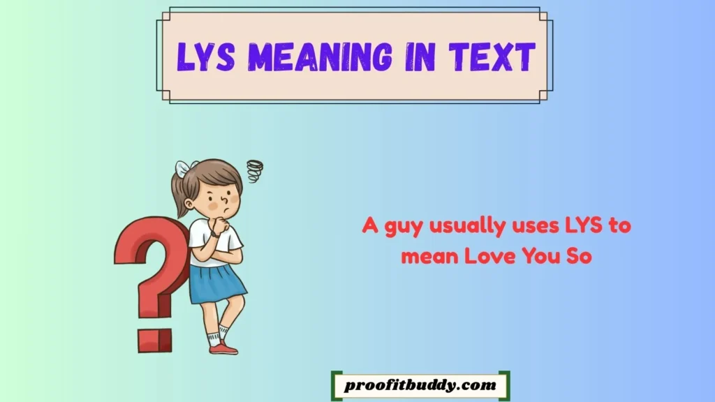 Lys Meaning in Text From Girl
