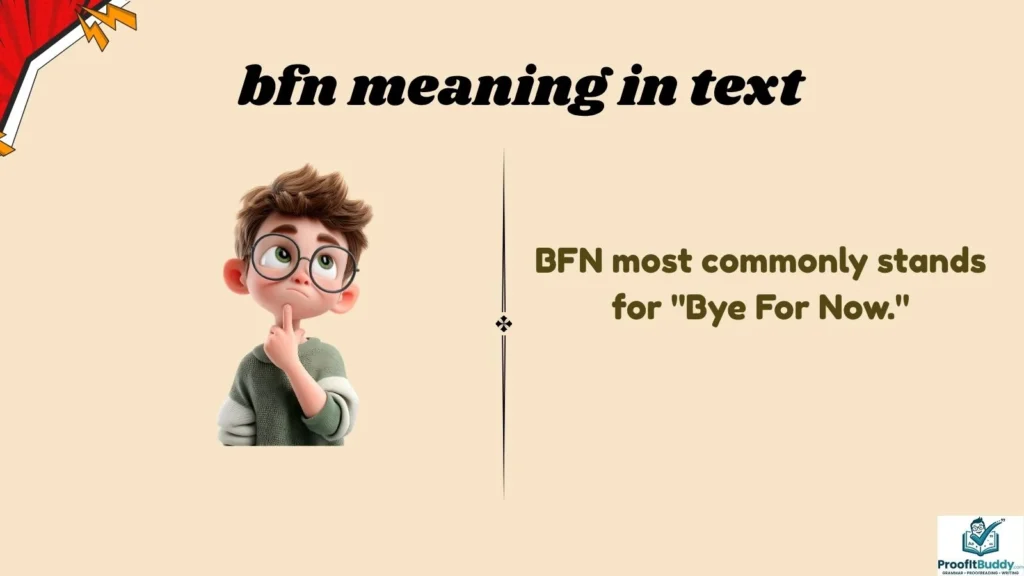 Meaning & Definition of BFN
