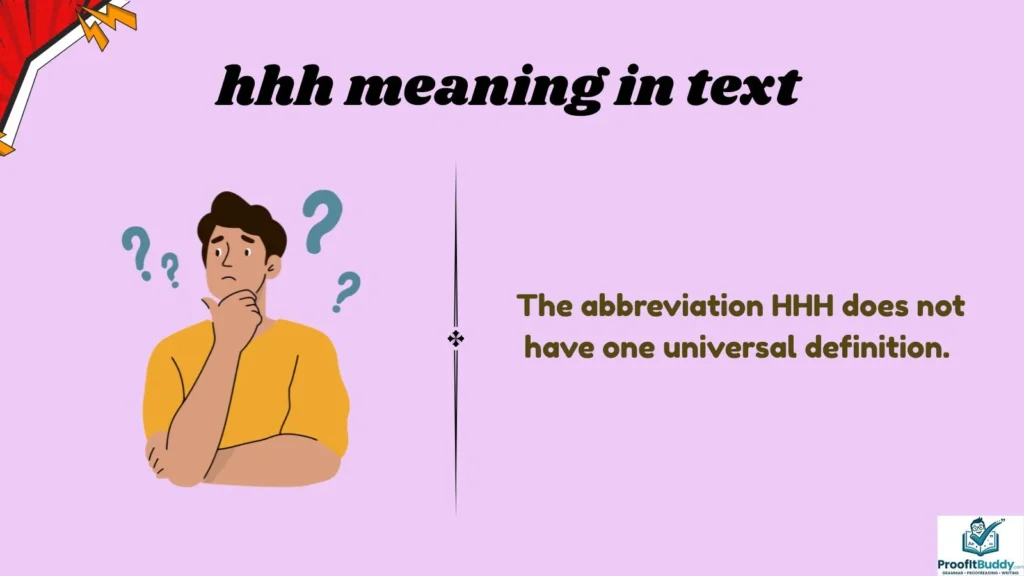 Meaning & Definition of HHH
