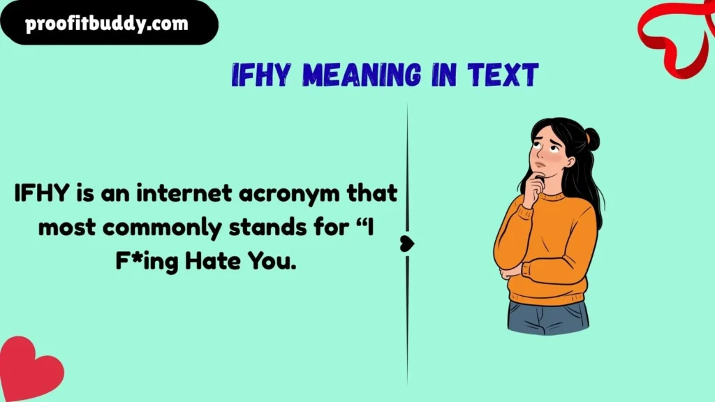 Meaning & Definition of IFHY