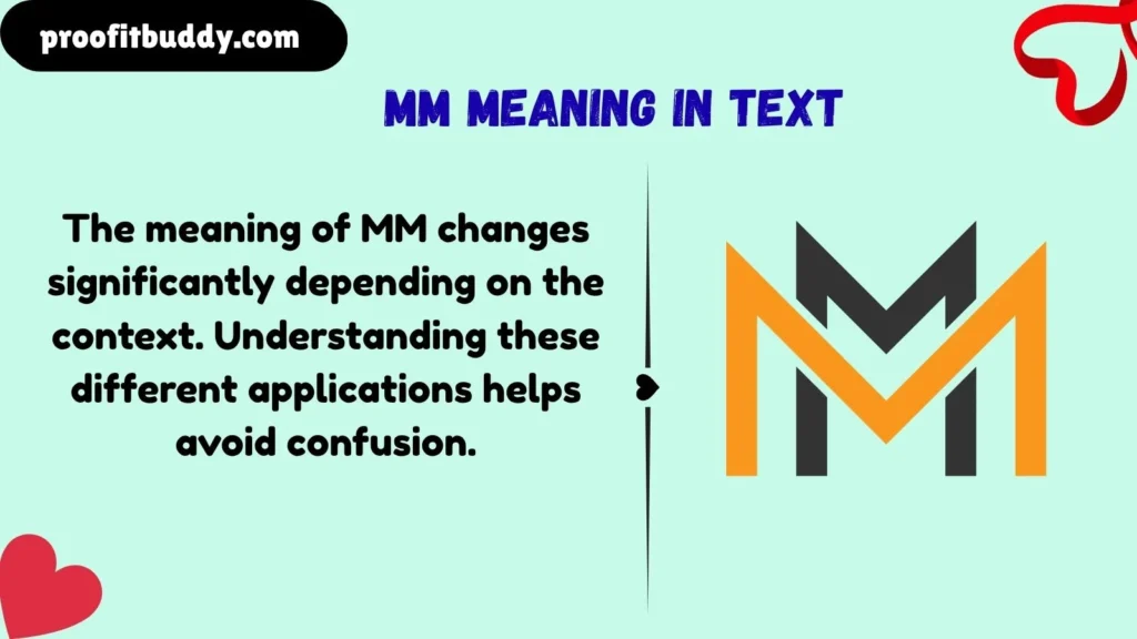 Meaning & Definition of MM