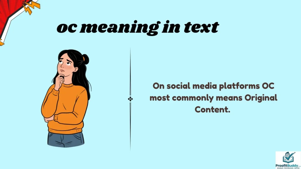 Meaning & Definition of OC