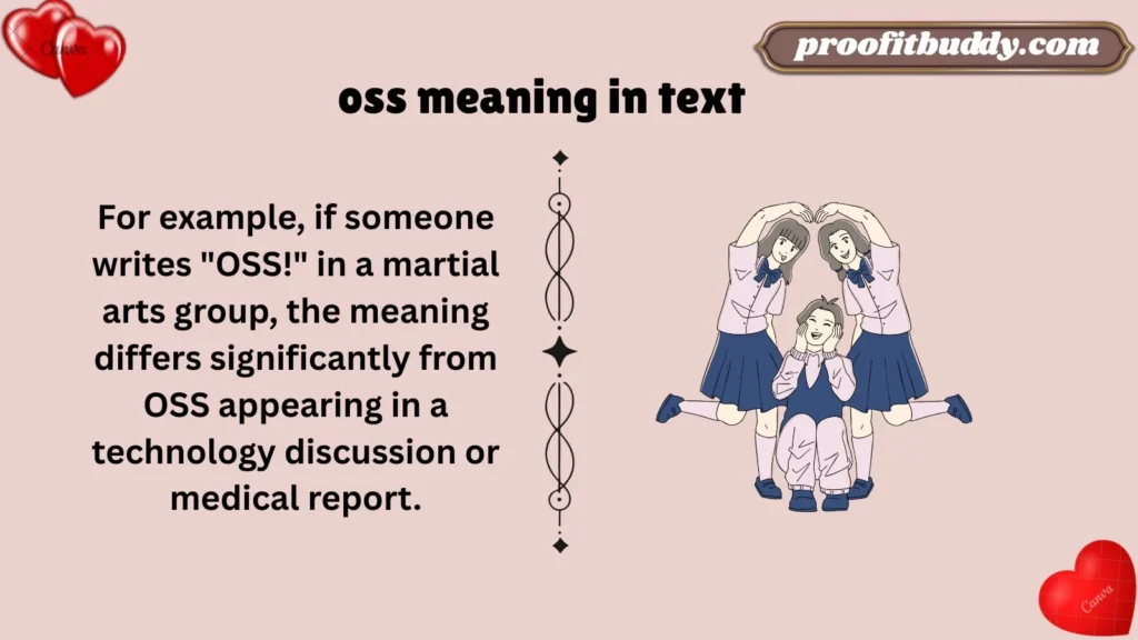 Meaning & Definition of OSS