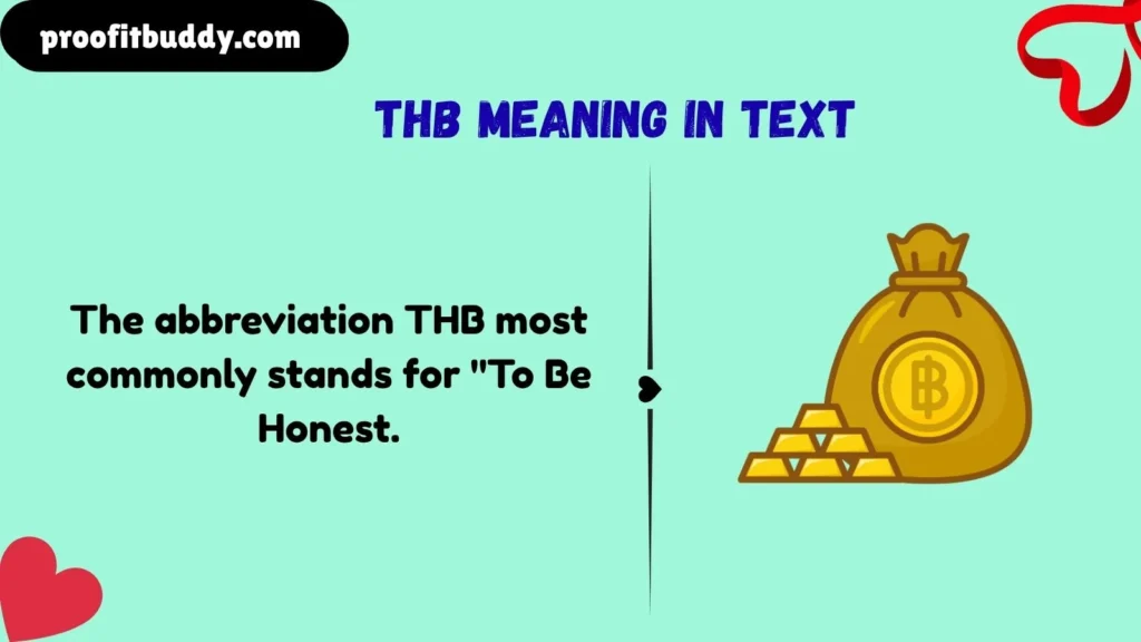 Meaning & Definition of THB