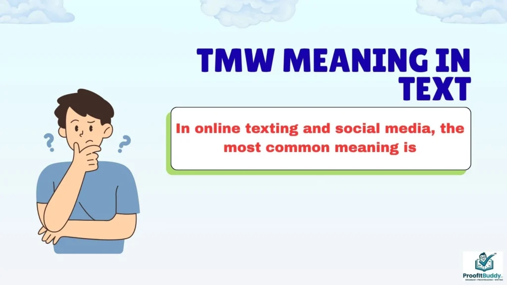 Meaning & Definition of TMW