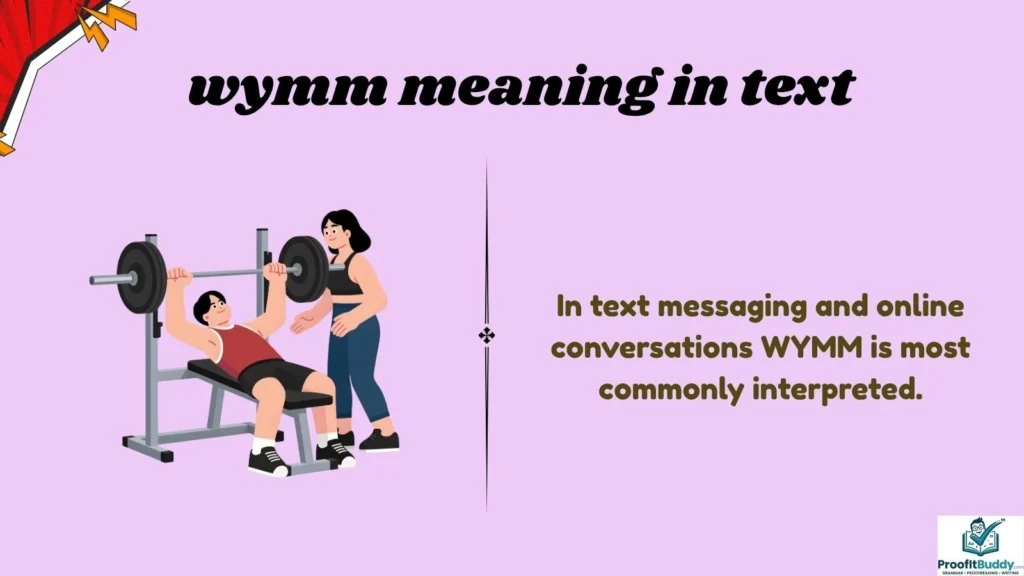 Meaning & Definition of WYMM