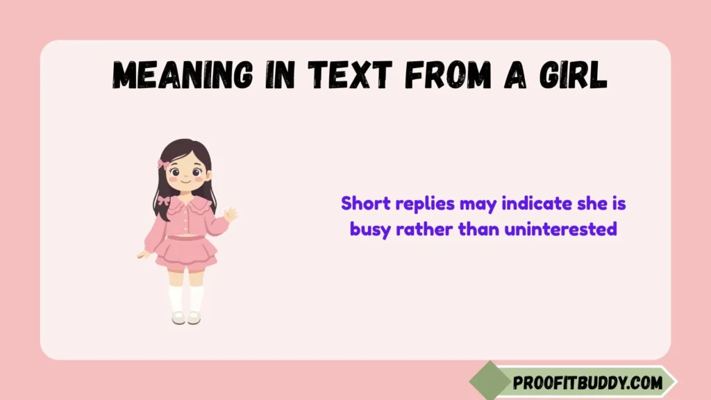 Meaning in Text From a Girl to a Guy
