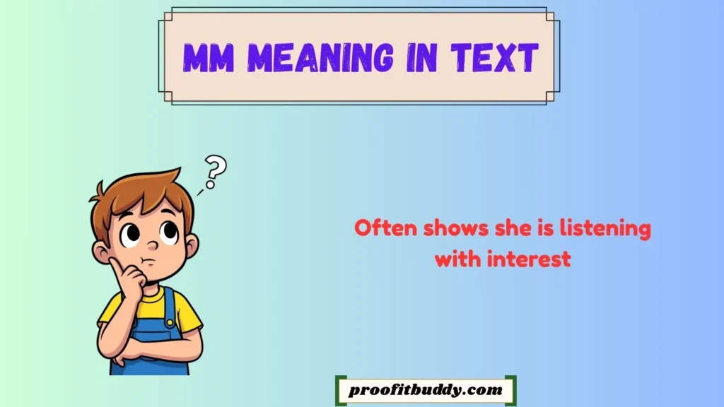 MM Meaning in Text From a Girl