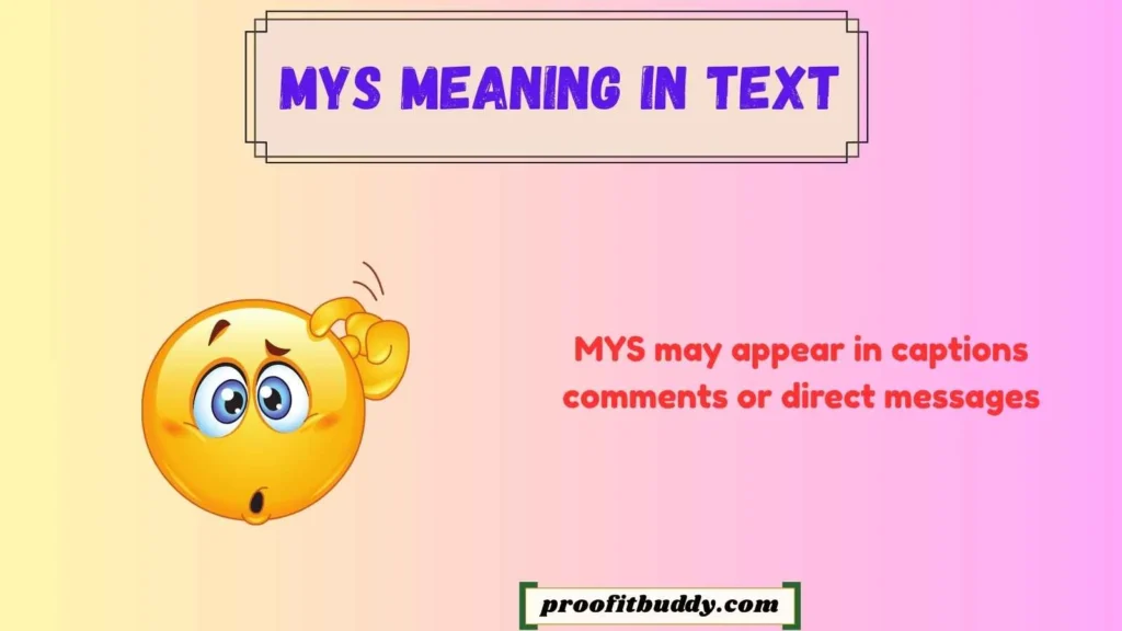 Mys Meaning TikTok