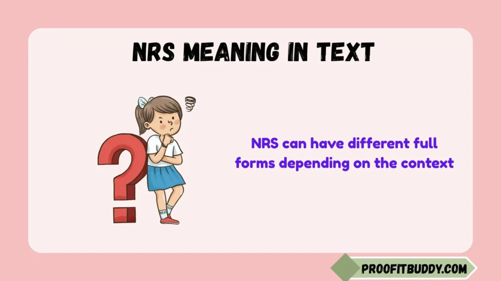 NRS Full Form