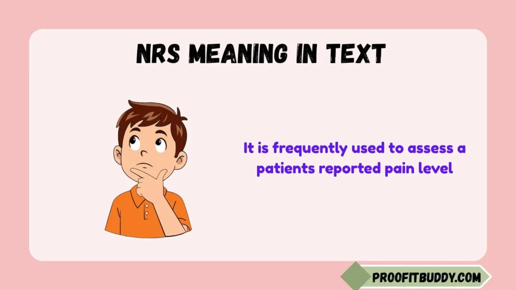 NRS Meaning Medical