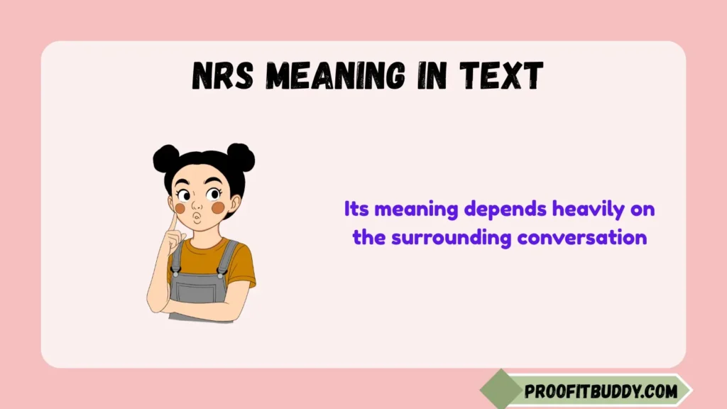 NRS Meaning TikTok