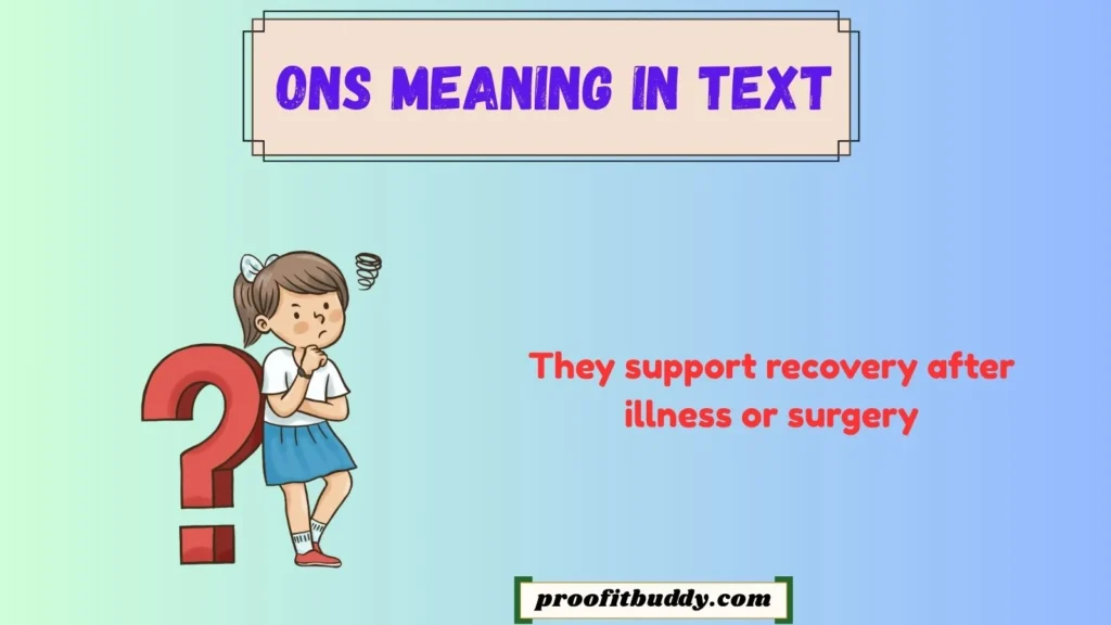 ONS Meaning Medical