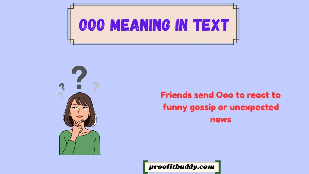 Ooo Meaning in Text Funny