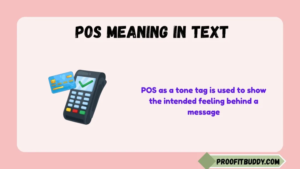 POS Meaning Tone Tag