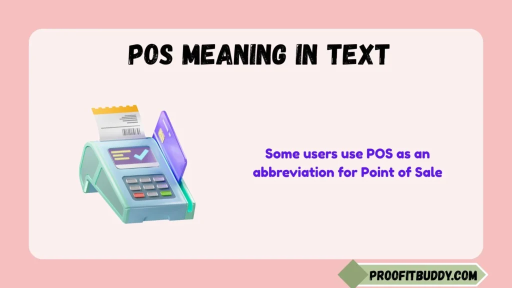 POS Meaning Twitter