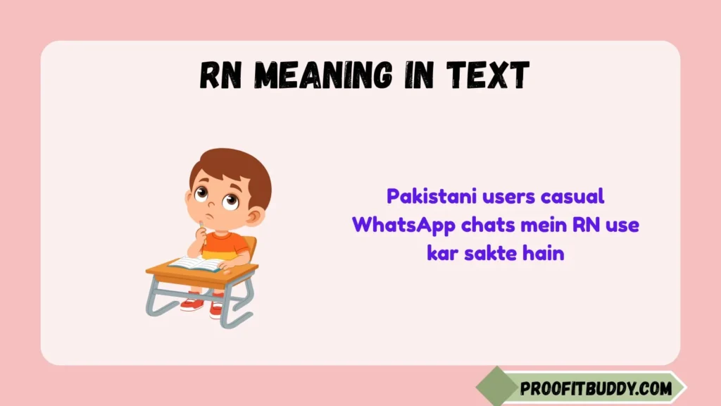 RN Meaning in Text Pakistan