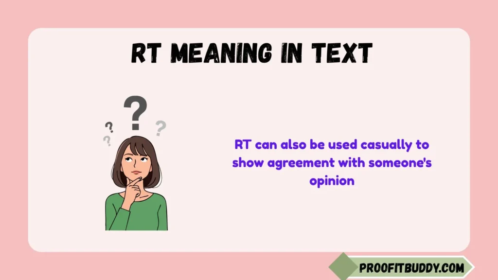 RT Meaning in Text Instagram