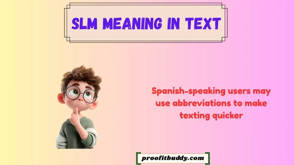 SLM Meaning in Text Spanish