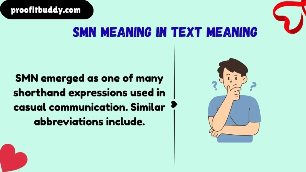 SMN Meaning in Chat, WhatsApp, Instagram, and TikTok