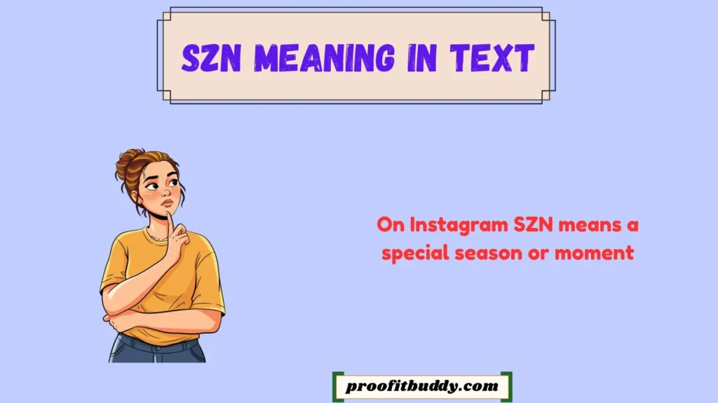 SZN Meaning on Instagram