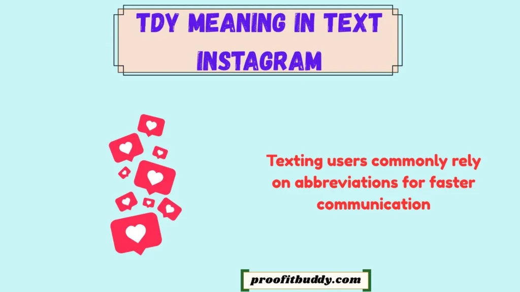TDY Meaning in Text: Real Definition & How It's Used Today