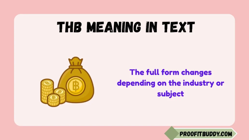 THB Full Form