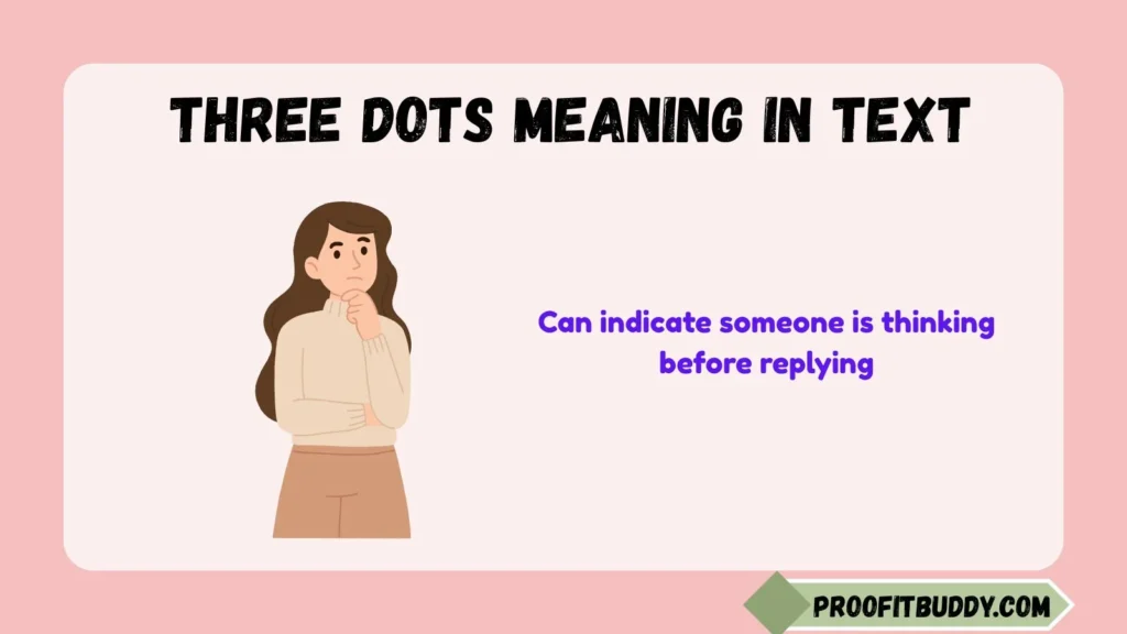 Three Dots Meaning in WhatsApp