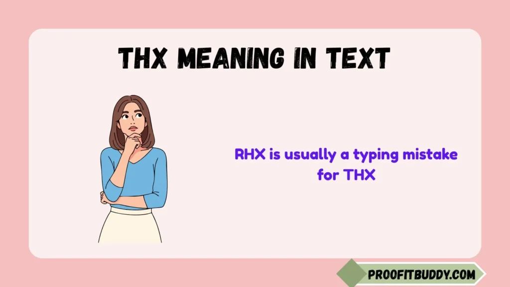 Thx Meaning in Texting