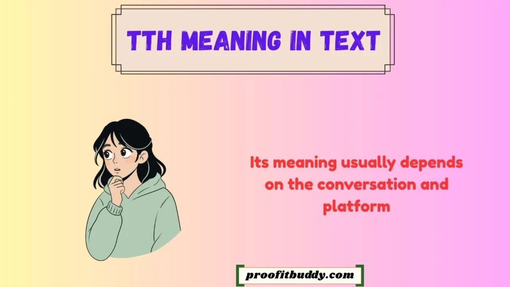 TTH Meaning Social Media