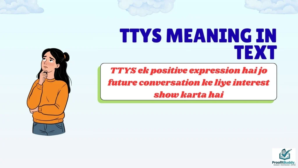 TTYS Urban Dictionary