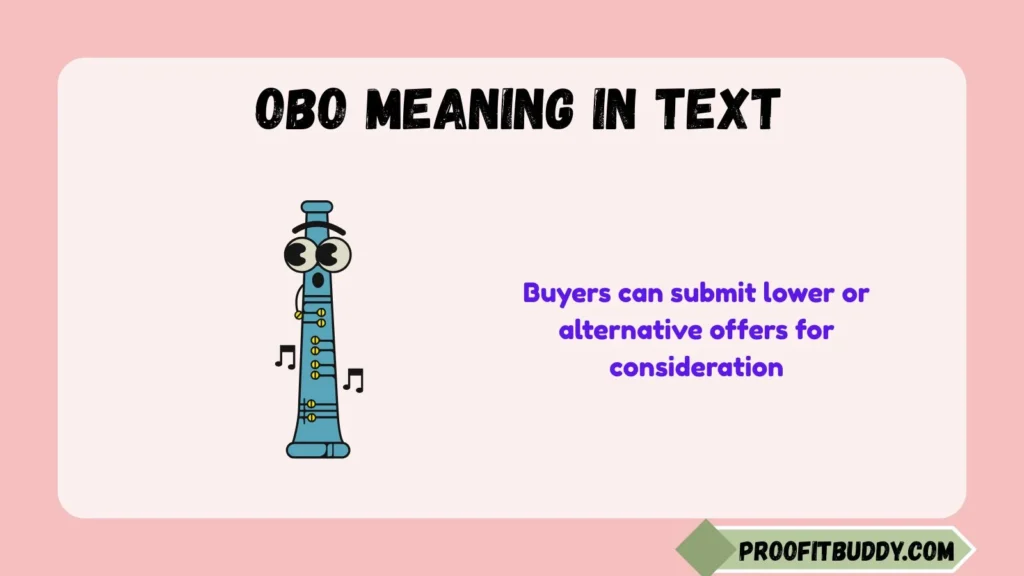 What Does OBO Mean in Business?