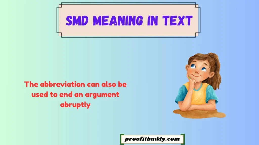 What Does SMD on Snapchat Mean?
